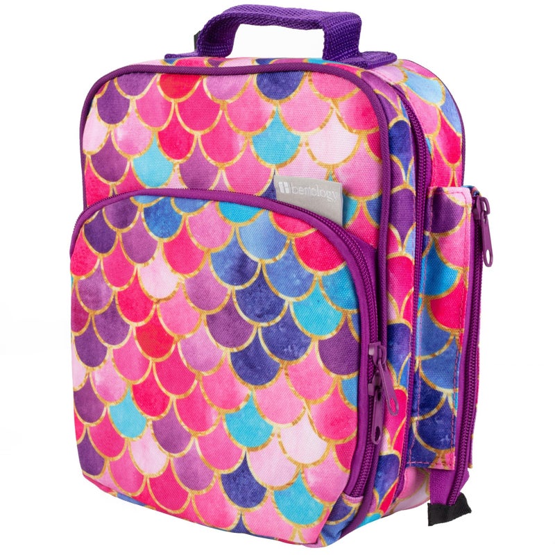 Bentology Insulated Lunch Box w Snack Pocket and Water Bottle Holder - Boys Girls and Kid's Lunchbox Tote Keeps Food Hotter or Colder Longer - Bag Fits Most Bento Boxes and Containers - Image 1